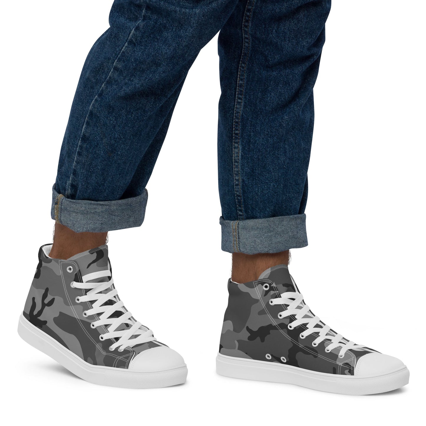 M81 Urban Camo Men's Sneaker Hi (Gray-Dominant)