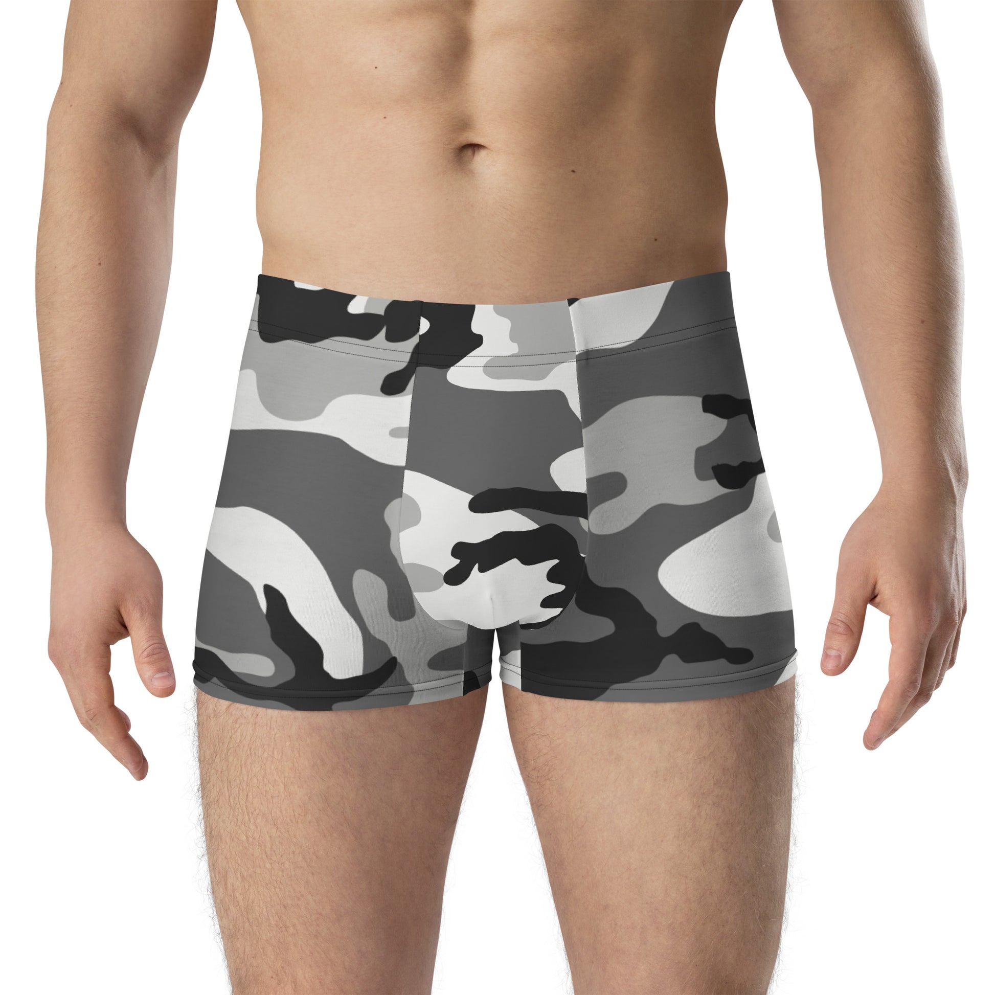 M81 Urban Camo Boxer Briefs Men's Underwear