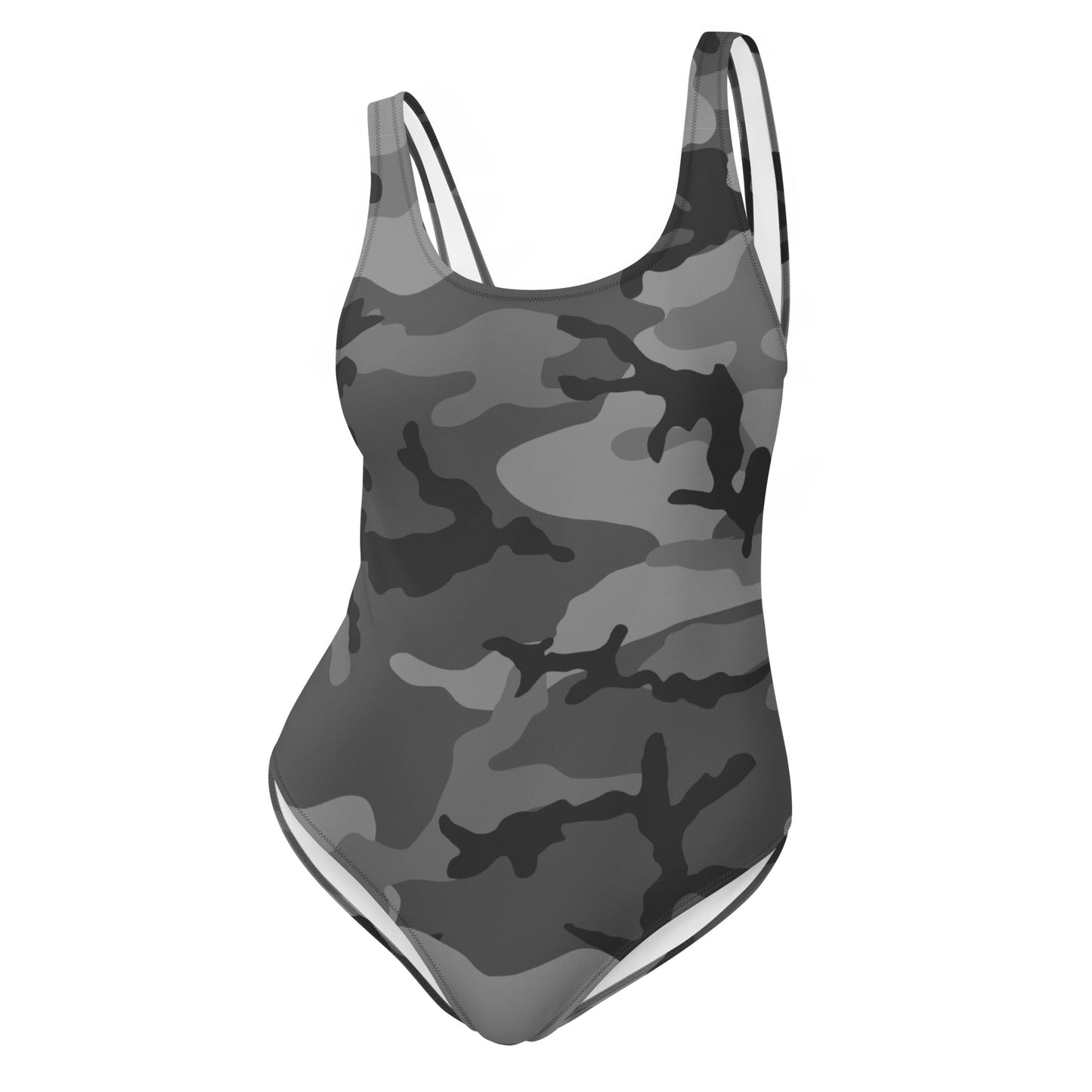 M81 Urban Camo One-Piece Swimsuit (Gray-Dominant Variation)