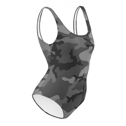 M81 Urban Camo One-Piece Swimsuit (Gray-Dominant Variation)