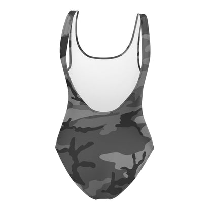 M81 Urban Camo One-Piece Swimsuit (Gray-Dominant Variation)