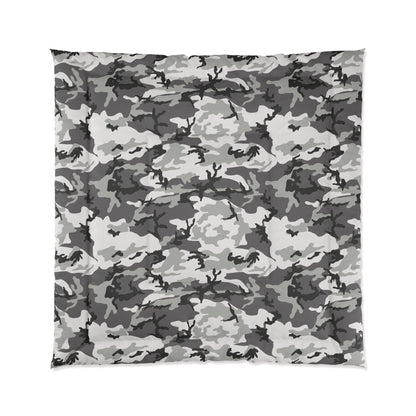 M81 Urban Camo Queen Bed Comforter _ Concealing Coloration