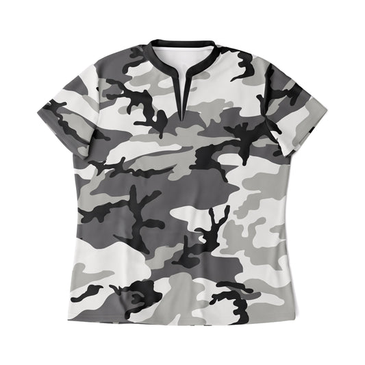 M81 Urban Camo Stand-Up Collar Shirt