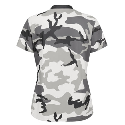 M81 Urban Camo Stand-Up Collar Shirt