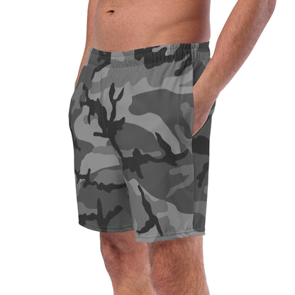 M81 Urban Camo Swim Trunks (Gray-Dominant) _ Concealing Coloration