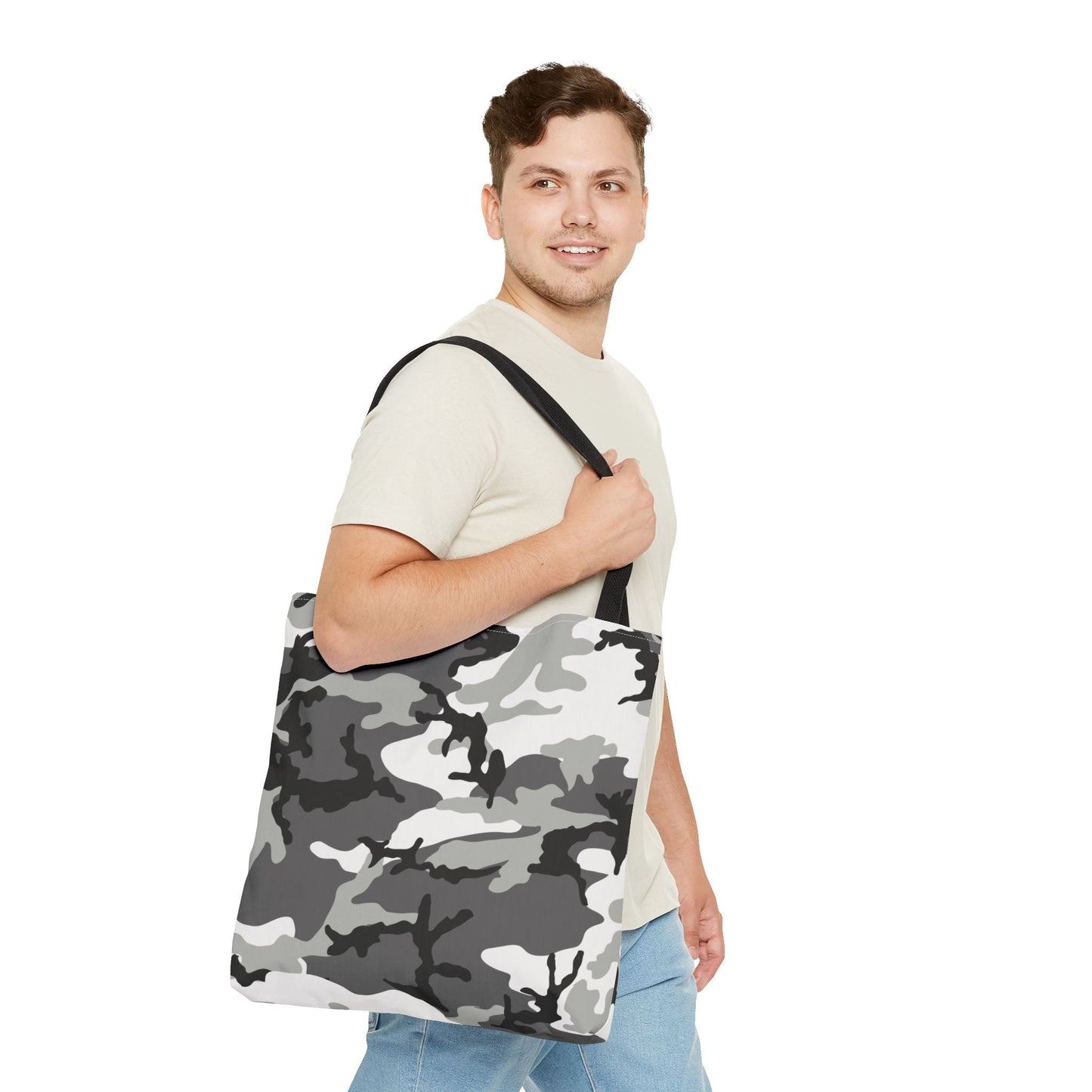 M81 Urban Camo Vertical Tote Bag