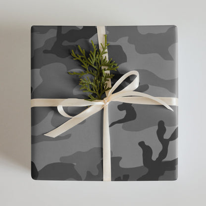 M81 Urban Camo Wrapping Paper - Gray-Dominant _ Concealing Coloration