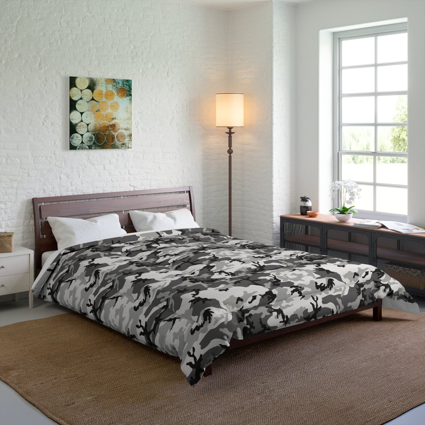 M81 Urban Camouflage Queen Bed Comforter