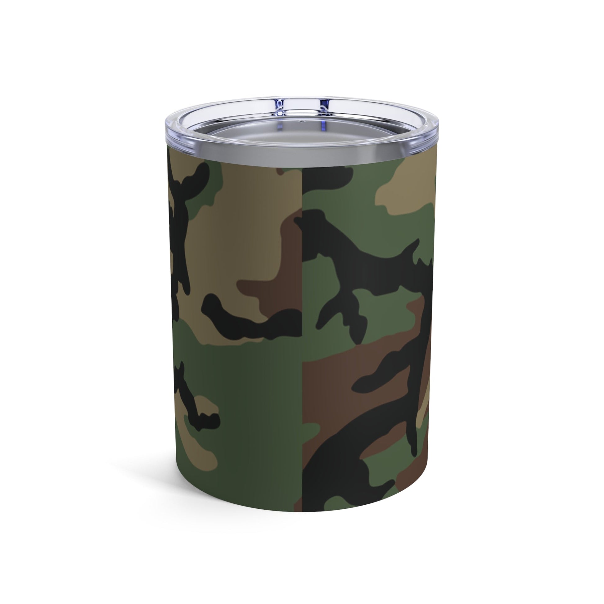 M81 Woodland Camo 10oz Tumbler _ Concealing Coloration