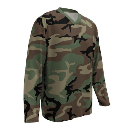 M81 Woodland Camo Hockey Jersey