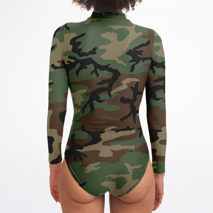 M81 Woodland Camo Bodysuit