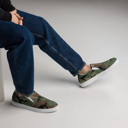 M81 Woodland Camo Men’s Slip-On Sneaker