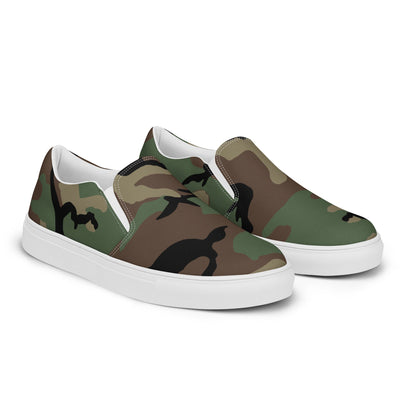 M81 Woodland Camo Men’s Slip-On Sneaker