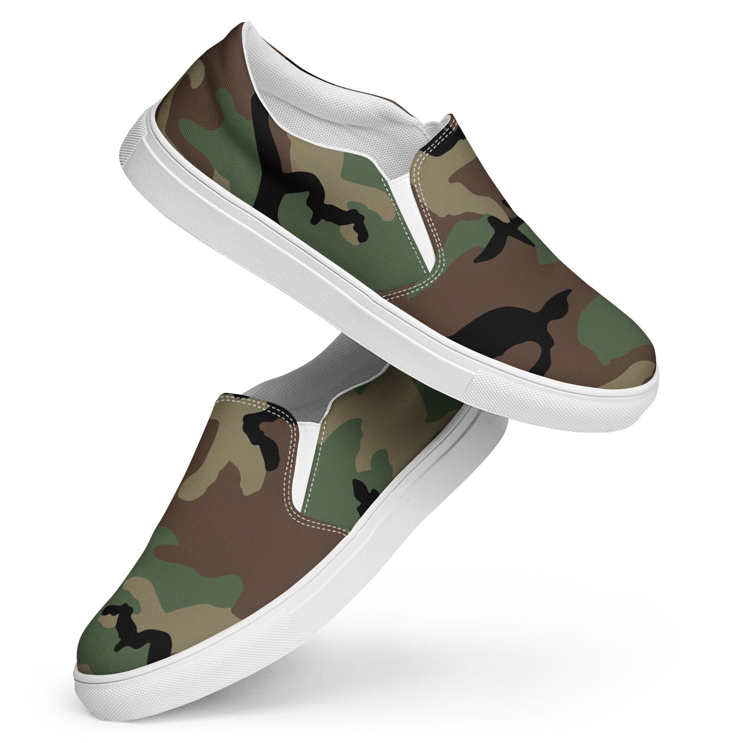 M81 Woodland Camo Men’s Slip-On Sneaker