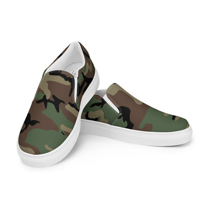 M81 Woodland Camo Men’s Slip-On Sneaker