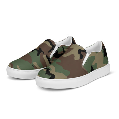 M81 Woodland Camo Men’s Slip-On Sneaker