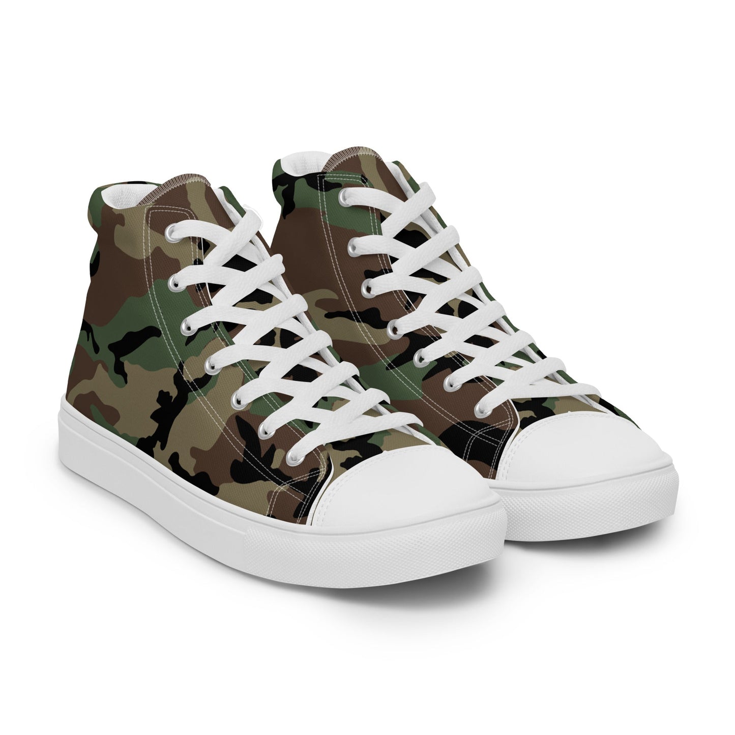 M81 Woodland Camo Men's Sneaker Hi