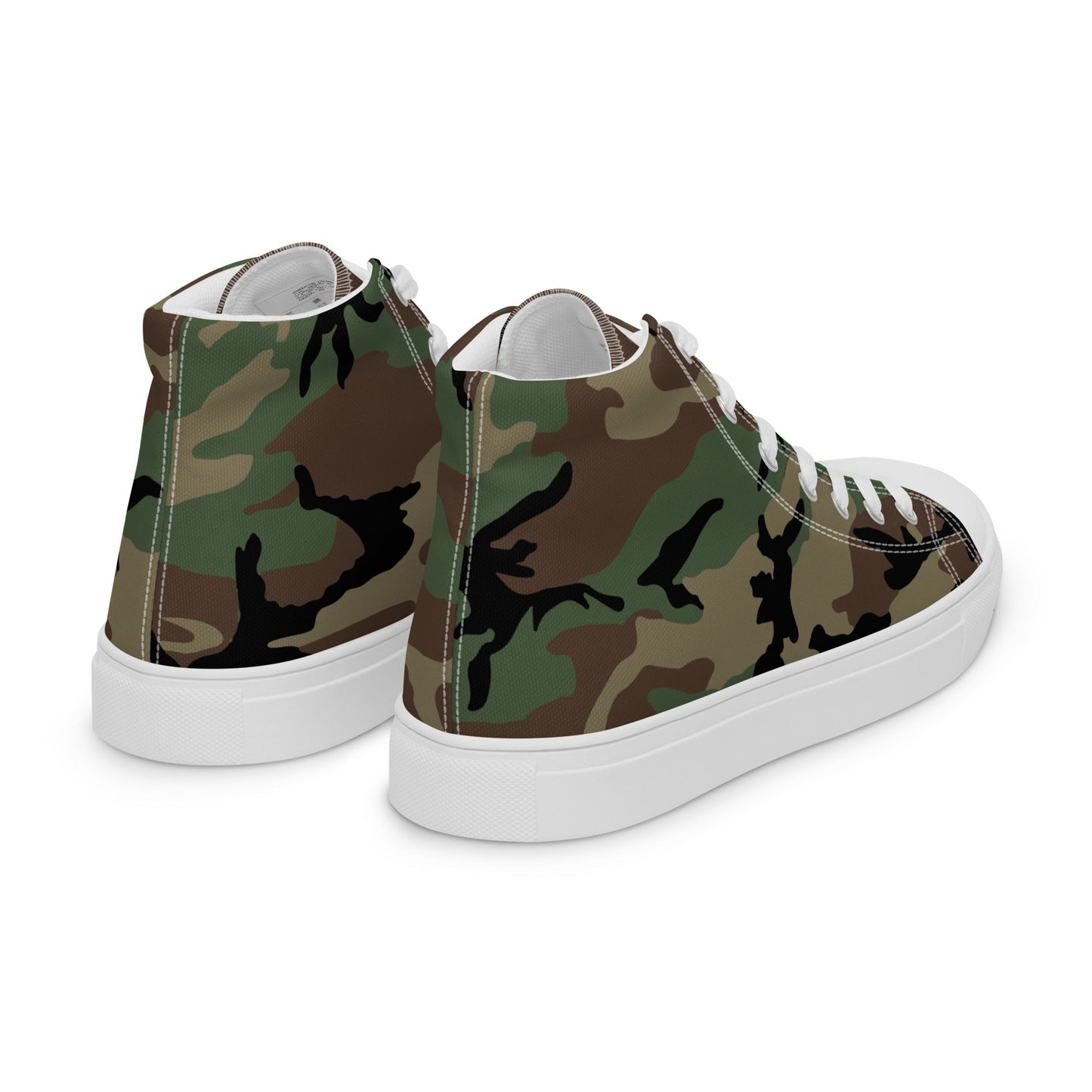 M81 Woodland Camo Men's Sneaker Hi