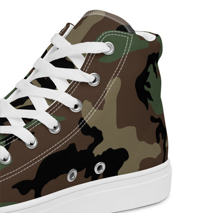 M81 Woodland Camo Men's Sneaker Hi