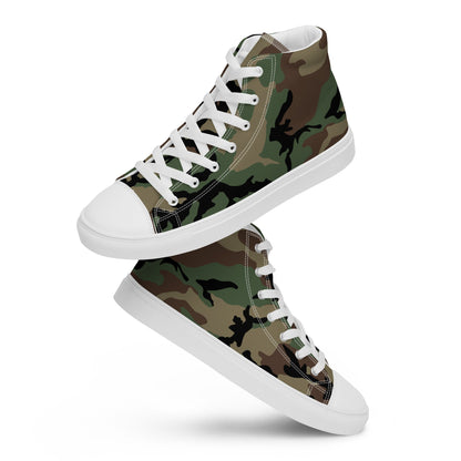 M81 Woodland Camo Men's Sneaker Hi