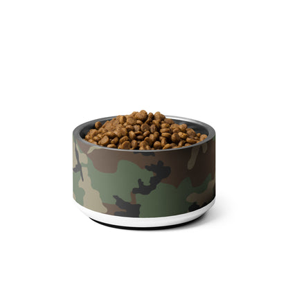 M81 Woodland Camo Pet Bowl 18oz