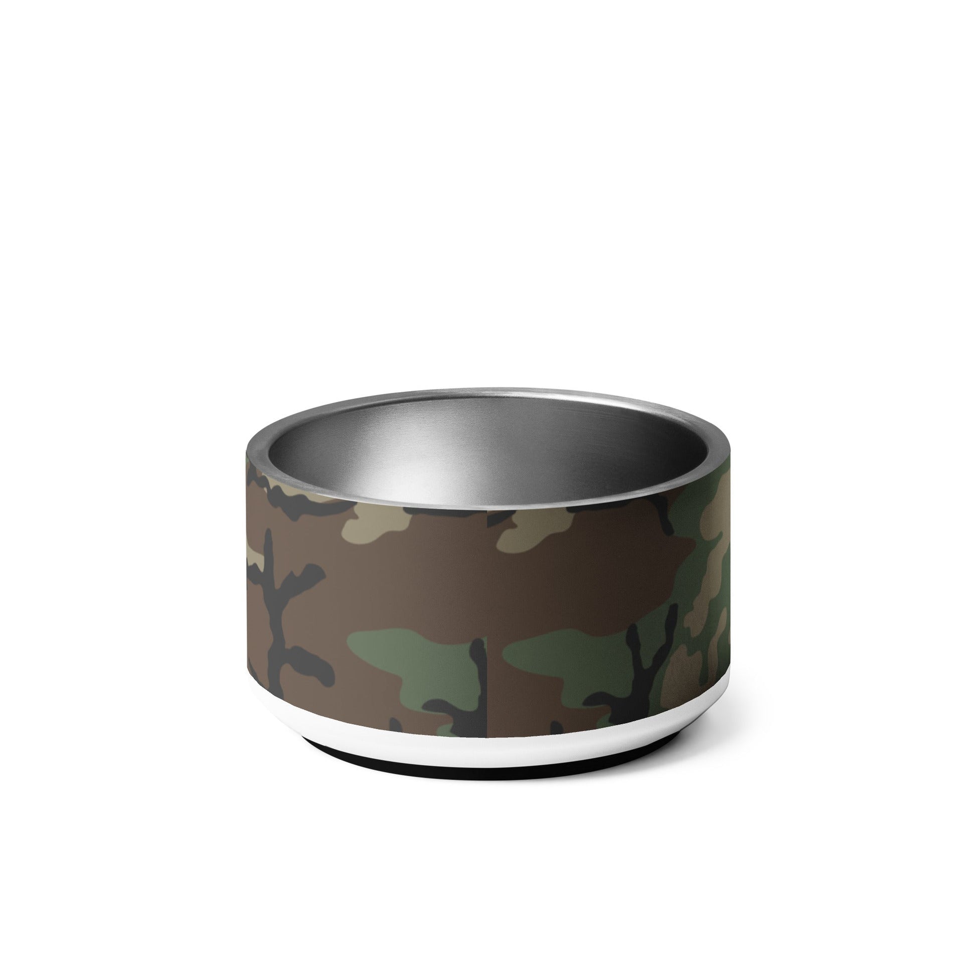 M81 Woodland Camo Pet Bowl 18oz