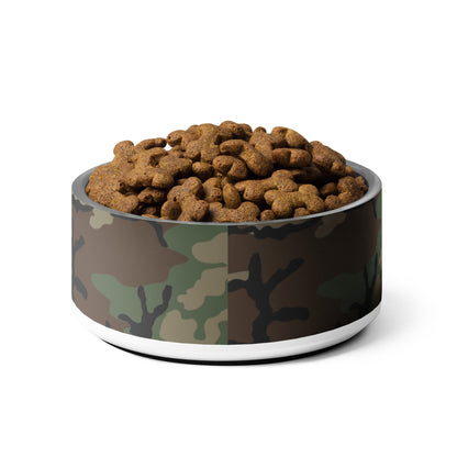 M81 Woodland Camo Pet Bowl 32oz