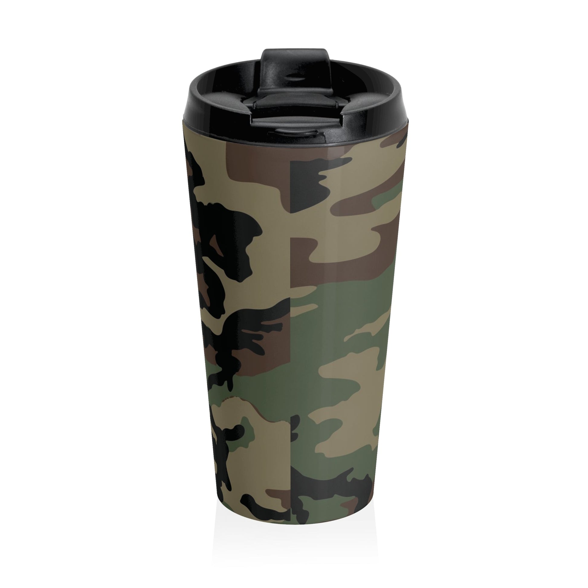 M81 Woodland Camo Stainless Steel Travel Mug