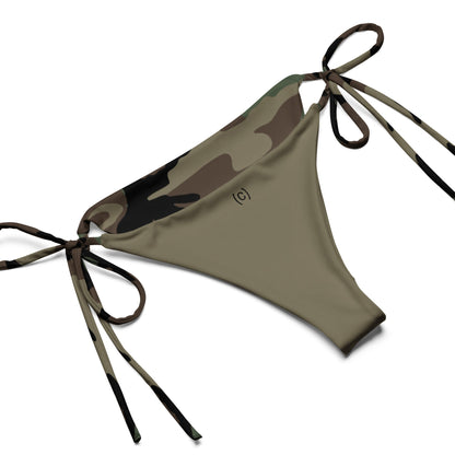 M81 Woodland Camo String Bikini Set _ Concealing Coloration