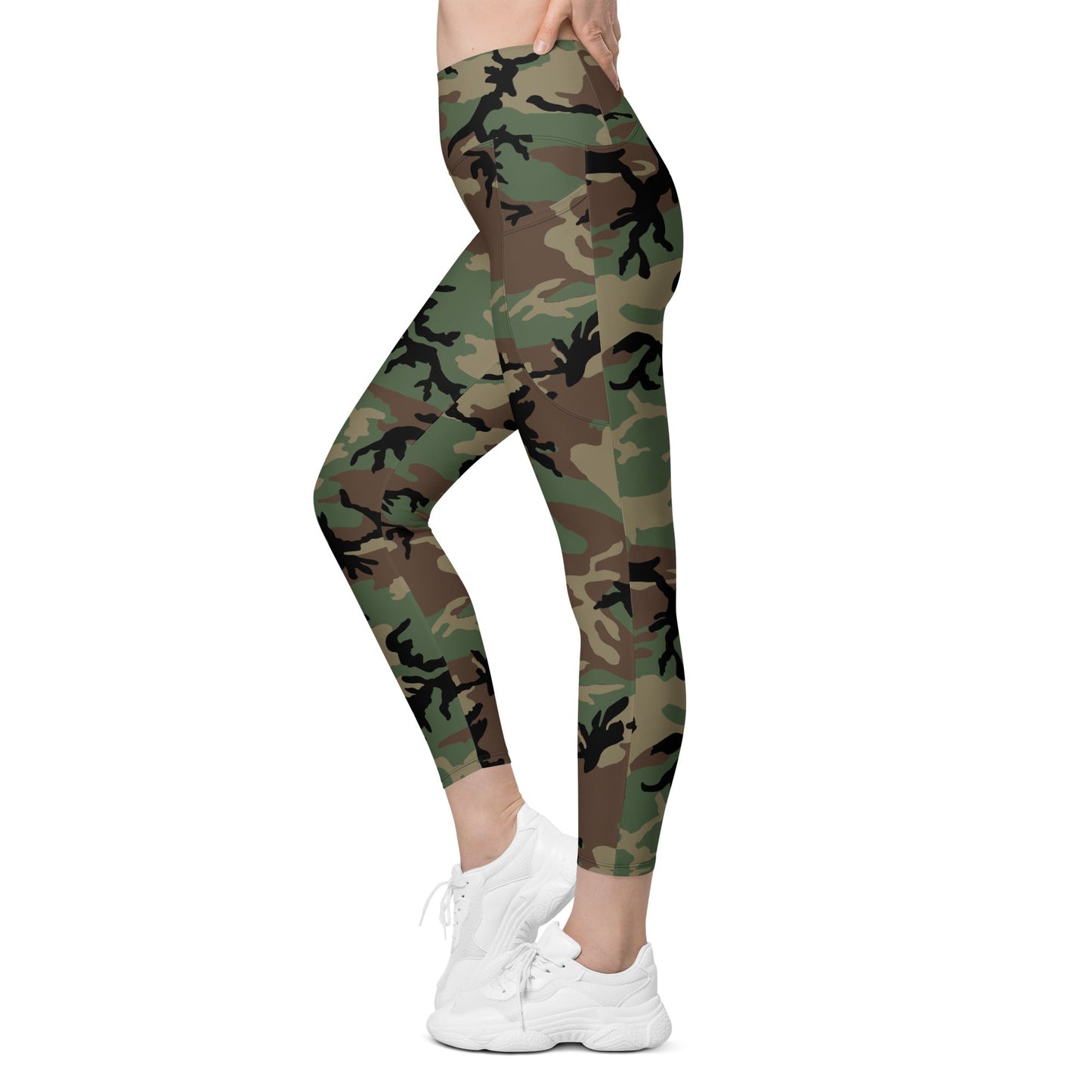 M81 Woodland Camo Tech Leggings