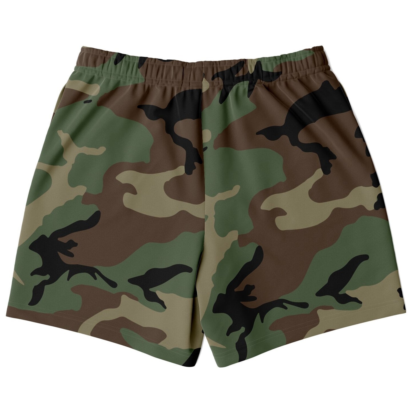 M81 Woodland Camo Swim Shorts 6.5″