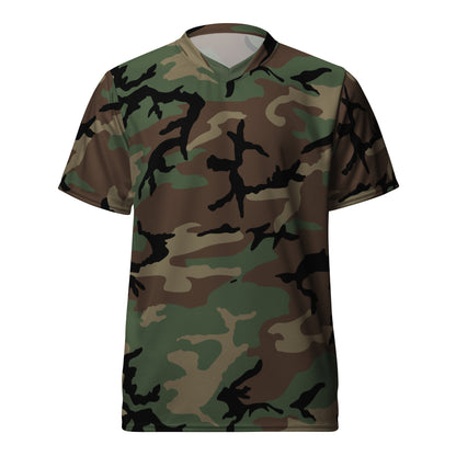 M81 Woodland Camo Tech T-Shirt