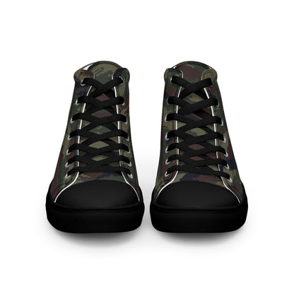 Kamysh Woodland Camo Men’s Sneaker Hi _ Concealing Coloration