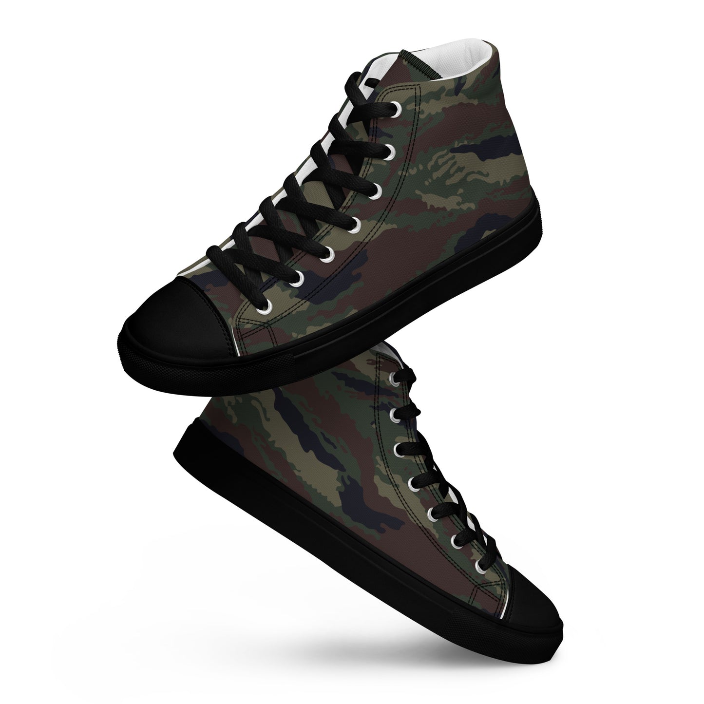 Kamysh Woodland Camo Men’s Sneaker Hi _ Concealing Coloration