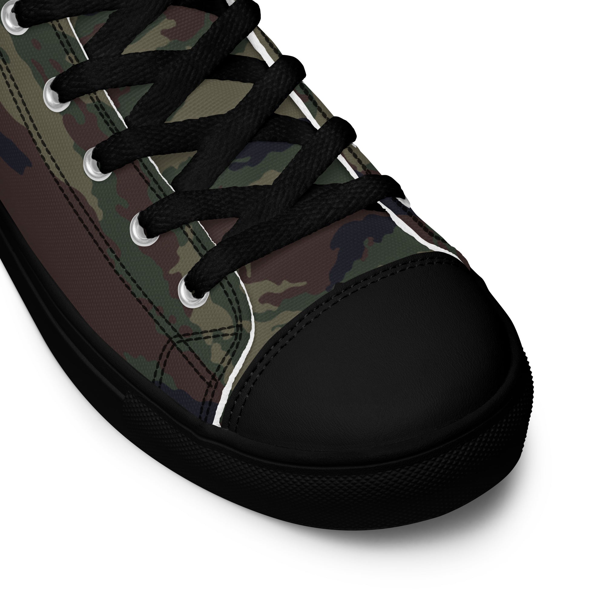 Kamysh Woodland Camo Men’s Sneaker Hi _ Concealing Coloration