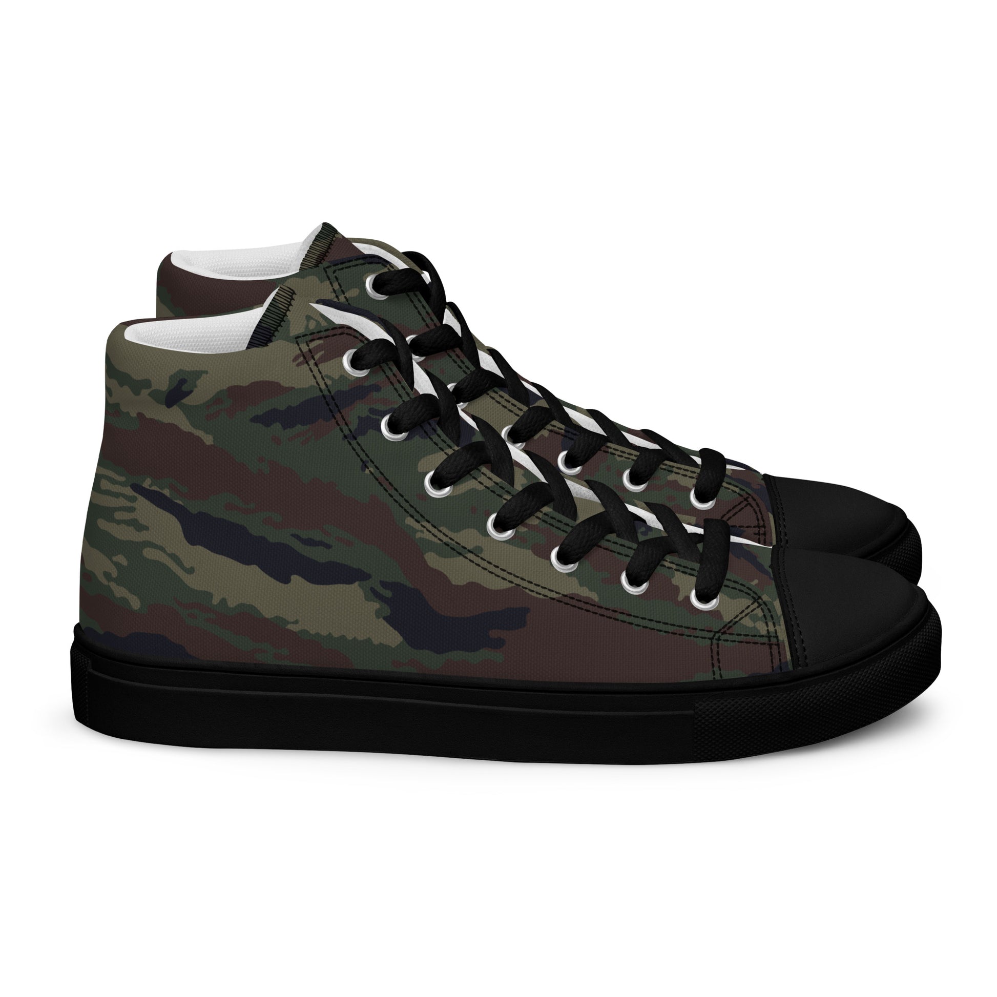 Kamysh Woodland Camo Men’s Sneaker Hi _ Concealing Coloration