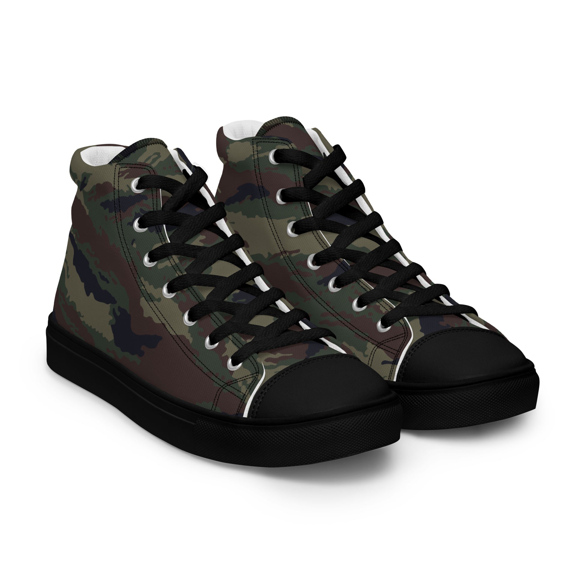 Kamysh Woodland Camo Men’s Sneaker Hi _ Concealing Coloration