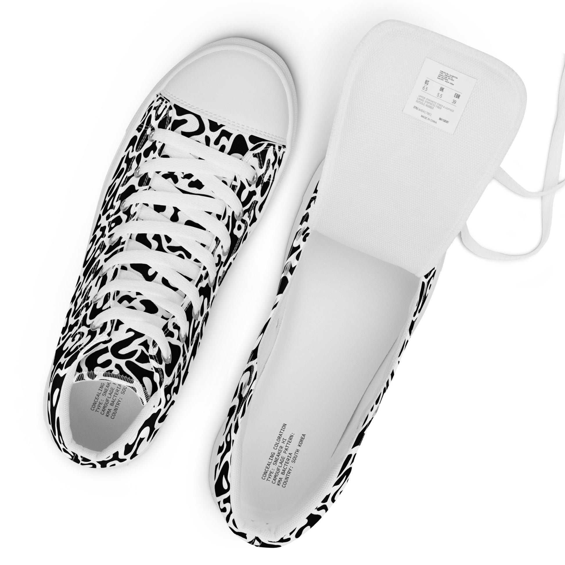 KMA Bacteria Camo Men's Sneaker Hi