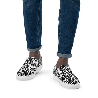 KMA Bacteria Camo Men's Slip-On Sneaker