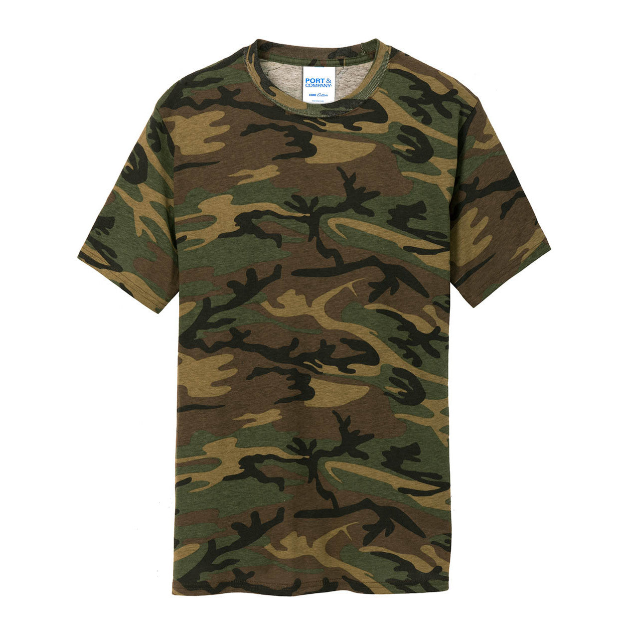M81 Woodland Camo Cotton T-Shirt - Concealing Coloration
