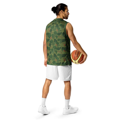 Mitchell Camo Basketball Jersey _ Concealing Coloration