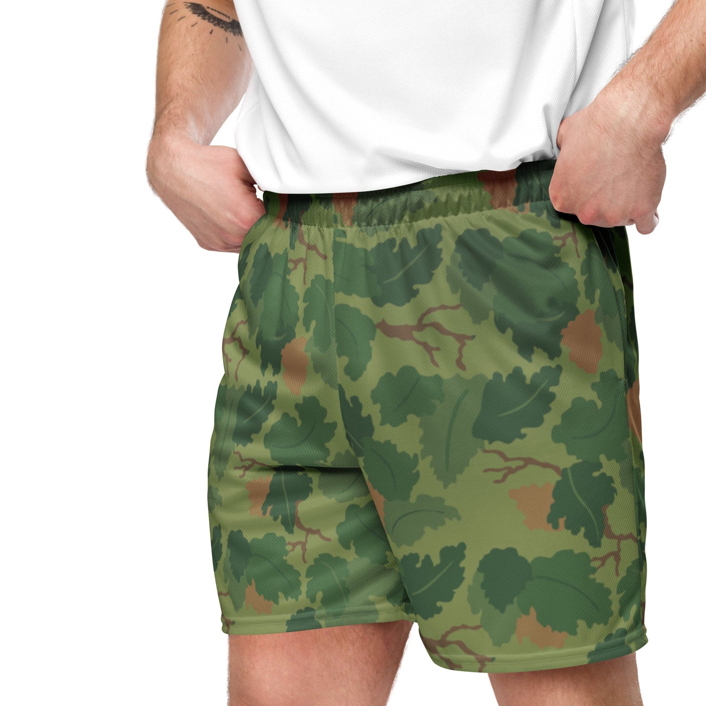 Mitchell Camo Basketball Shorts