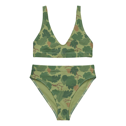 Mitchell Camo High-Waisted Bikini Set _ Concealing Coloration