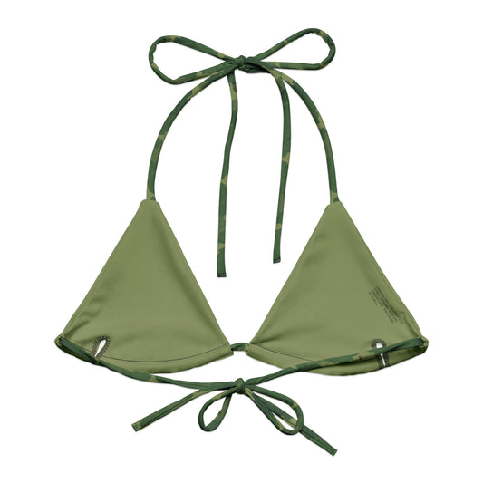 Mitchell Camo String Bikini Top