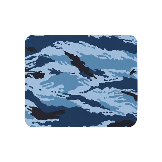 Kamysh Blue Camo Mouse Pad