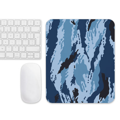 Kamysh Blue Camo Mouse Pad