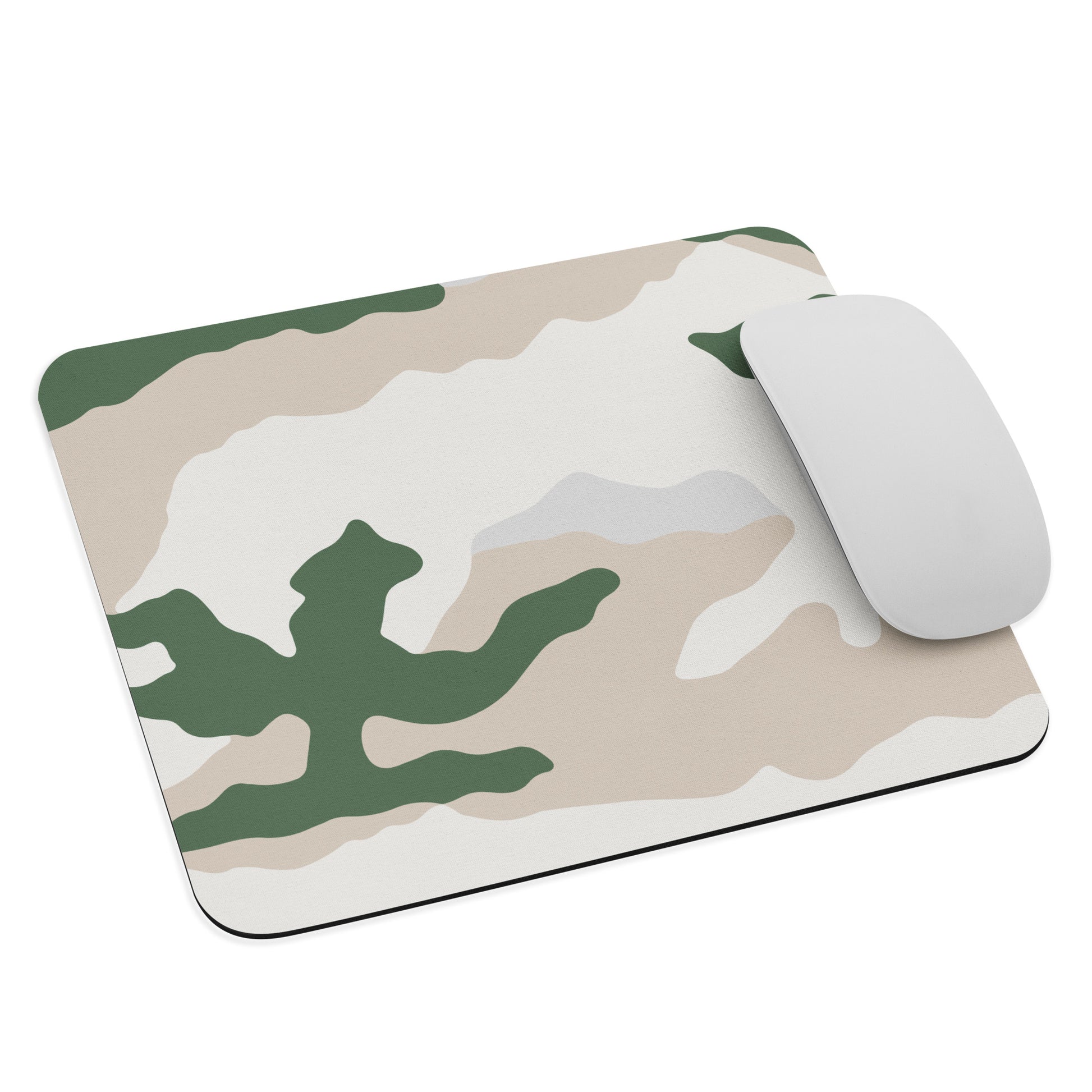 Tundra Alpine Camo Mouse Pad _ Concealing Coloration