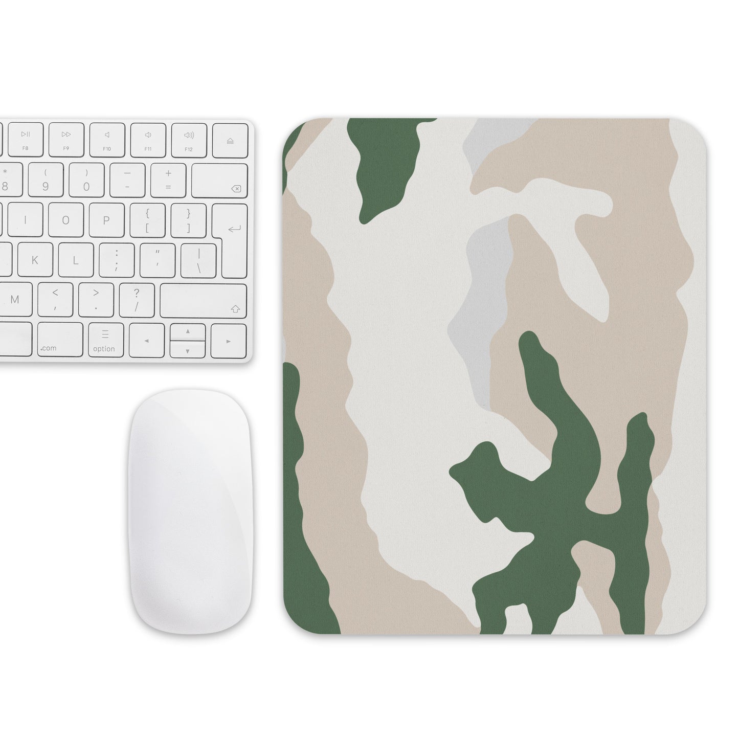Tundra Alpine Camo Mouse Pad _ Concealing Coloration