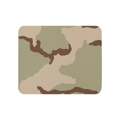 Three-Color Desert Camo Mouse Pad _ Concealing Coloration