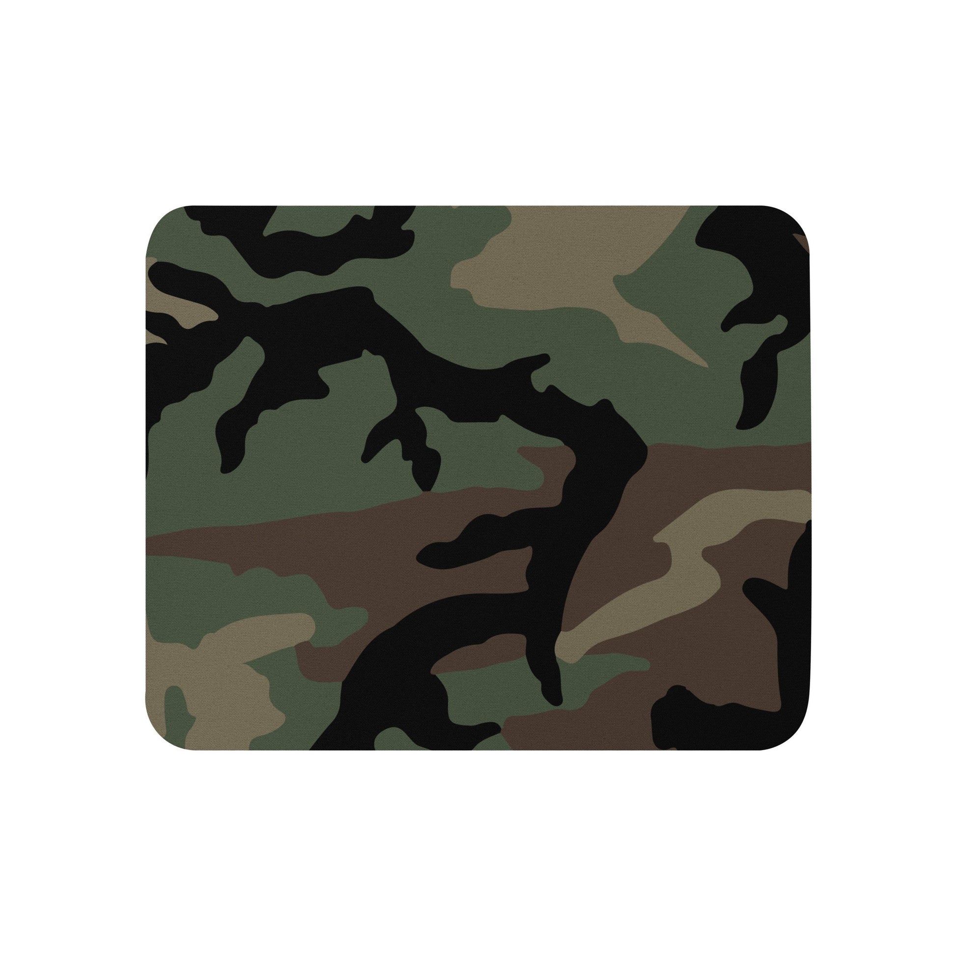 M81 Woodland Camo Mouse Pad _ Concealing Coloration